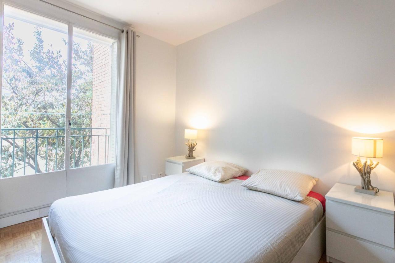 Paris City - Spacious 3 Rooms Flat For Families - 3 Minutes From Metro Station Экстерьер фото